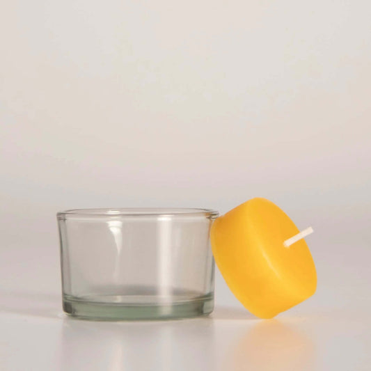 Bougeoir en verre - Bougie à thé Florimel & Cie
