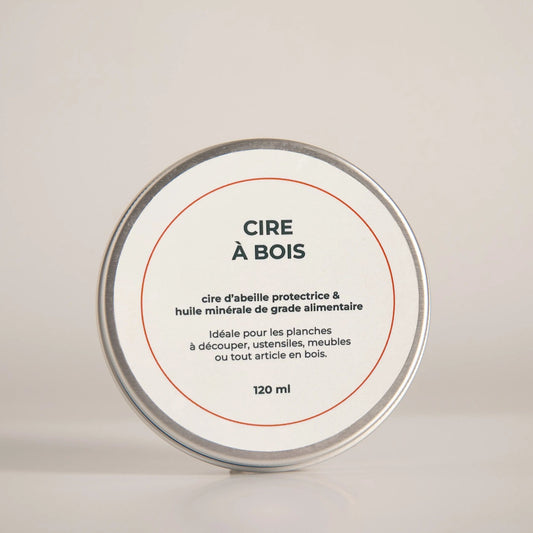 Cire à bois et cuir à la cire d'abeille Florimel & Cie
